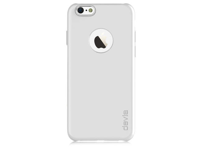 Чехол Devia Chic case для Apple iPhone 6 (серебристый, пластиковый)