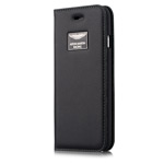 Чехол Aston Martin Luxury Folio case для Apple iPhone 6 (черный, кожаный)