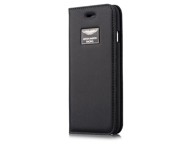 Чехол Aston Martin Luxury Folio case для Apple iPhone 6 (черный, кожаный)