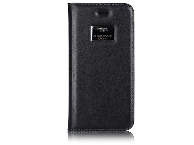 Чехол Aston Martin Luxury Folio case для Apple iPhone 6 (черный, кожаный)