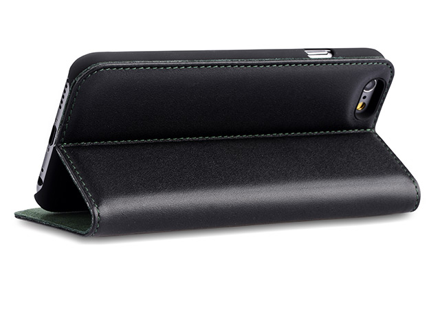 Чехол Aston Martin Luxury Folio case для Apple iPhone 6 (черный, кожаный)