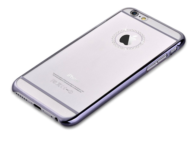 Чехол Comma Crystal Jewelry для Apple iPhone 6 (темно-серый, пластиковый)