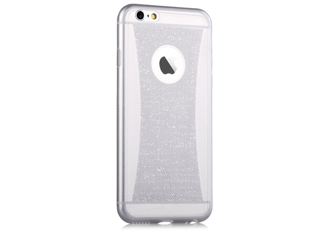 Чехол Devia Shinning case для Apple iPhone 6 (белый, гелевый)