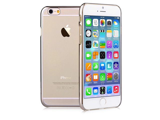 Чехол Devia Glimmer case для Apple iPhone 6 plus (золотистый, пластиковый)
