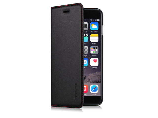 Чехол Comma Elite case для Apple iPhone 6 plus (черный, кожаный)