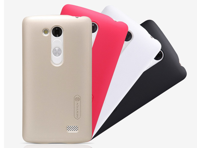 Чехол Nillkin Hard case для LG L Fino D295 (черный, пластиковый)