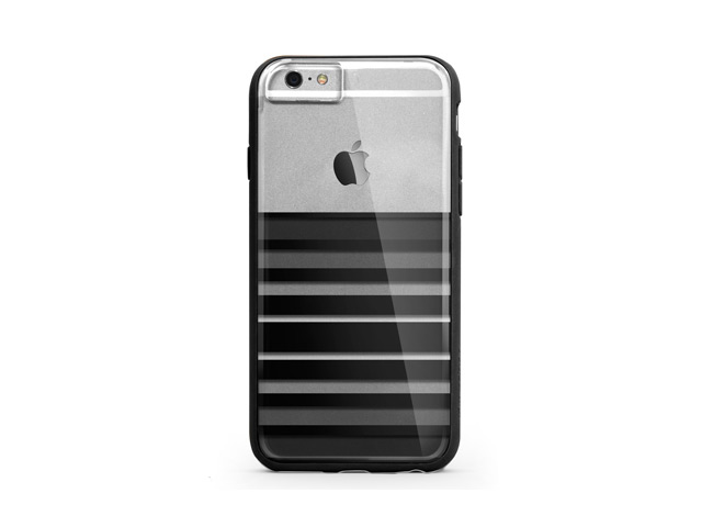Чехол X-doria Scene Plus Case для Apple iPhone 6 (Black Strips, пластиковый)
