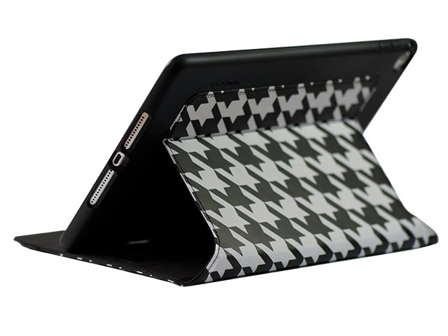 Чехол X-doria SmartStyle Slim case для Apple iPad Air 2 (Black Houndstooth, матерчатый)