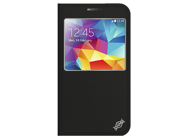 Чехол X-doria Dash Folio View для Samsung Galaxy Note 4 N910 (черный, кожаный)