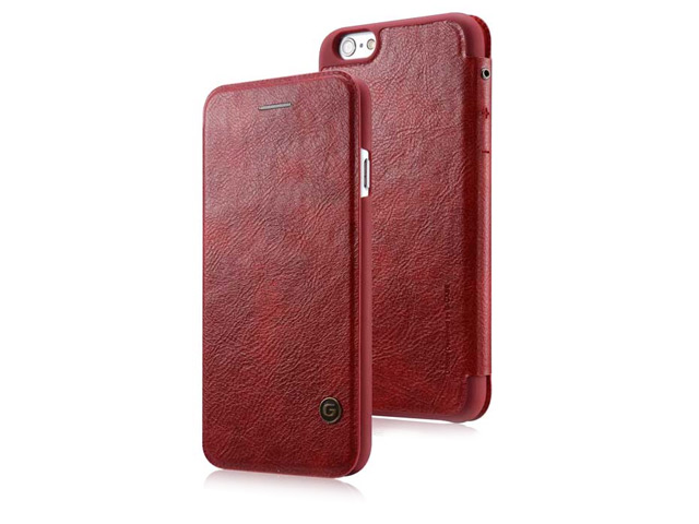 Чехол G-Case Business Series для Apple iPhone 6 (красный, кожаный)