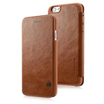 Чехол G-Case Business Series для Apple iPhone 6 (коричневый, кожаный)