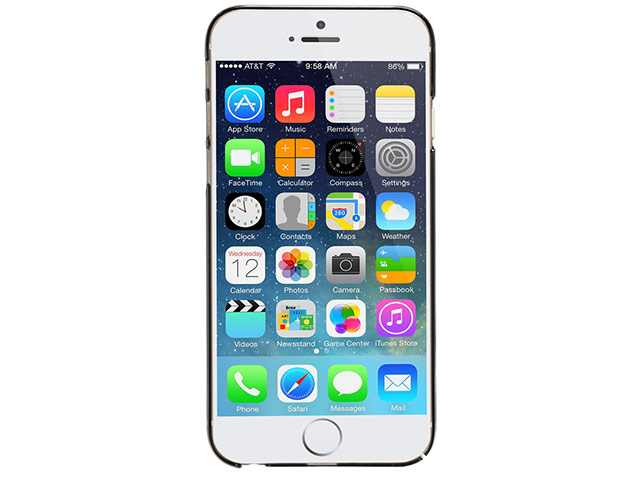 Чехол X-doria Engage Case для Apple iPhone 6 plus (черный полупрозрачный, пластиковый)