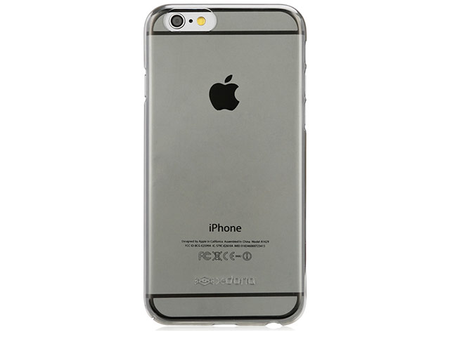 Чехол X-doria Engage Case для Apple iPhone 6 plus (черный полупрозрачный, пластиковый)