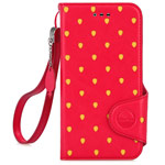 Чехол X-doria Dash Folio Fruit case для Apple iPhone 6 plus (красный, кожаный)