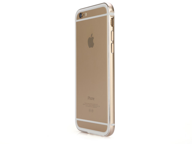 Чехол X-doria Bump Gear plus для Apple iPhone 6 plus (золотистый, маталлический)