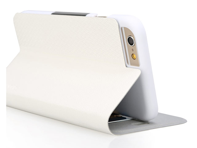 Чехол X-doria Dash Folio One case для Apple iPhone 6 plus (белый, кожаный)
