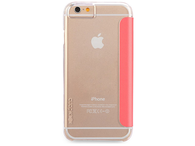 Чехол X-doria Engage Folio case для Apple iPhone 6 plus (розовый, кожаный)