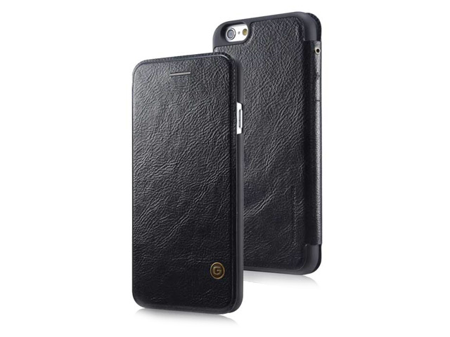 Чехол G-Case Business Series для Apple iPhone 6 plus (черный, кожаный)