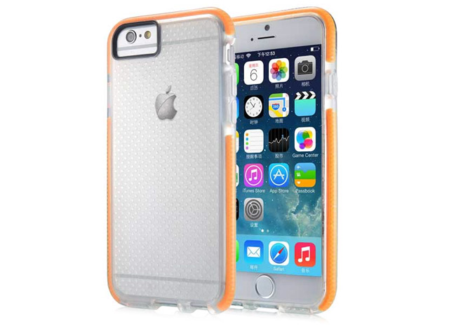 Чехол G-Case Vista Series для Apple iPhone 6 (оранжевый, гелевый)