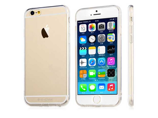 Чехол G-Case Ultra Slim Case для Apple iPhone 6 (прозрачный, гелевый)