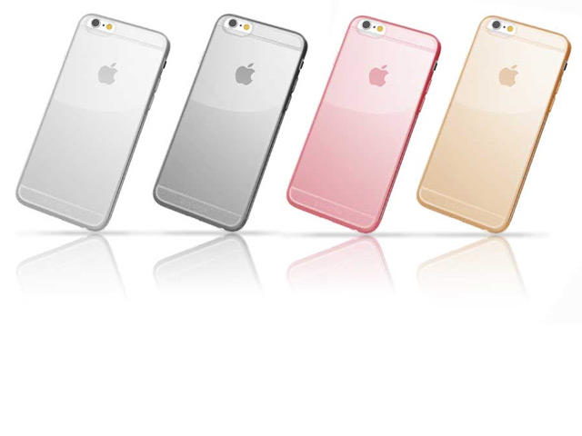 Чехол G-Case Ultra Slim Case для Apple iPhone 6 (серый, гелевый)