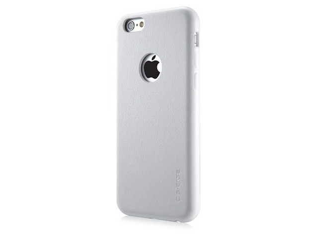 Чехол G-Case Noble Series для Apple iPhone 6 (белый, кожаный)