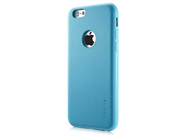 Чехол G-Case Noble Series для Apple iPhone 6 (синий, кожаный)