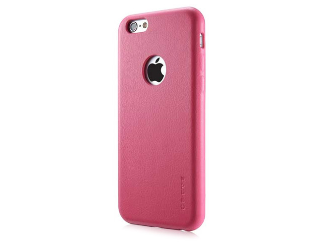 Чехол G-Case Noble Series для Apple iPhone 6 (розовый, кожаный)