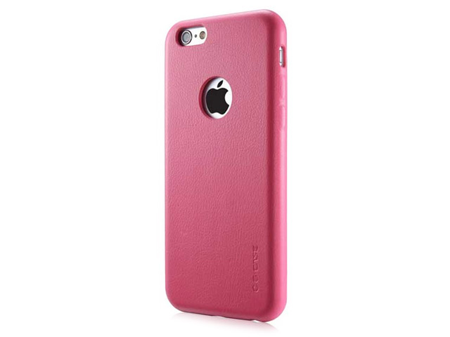 Чехол G-Case Noble Series для Apple iPhone 6 (розовый, кожаный)