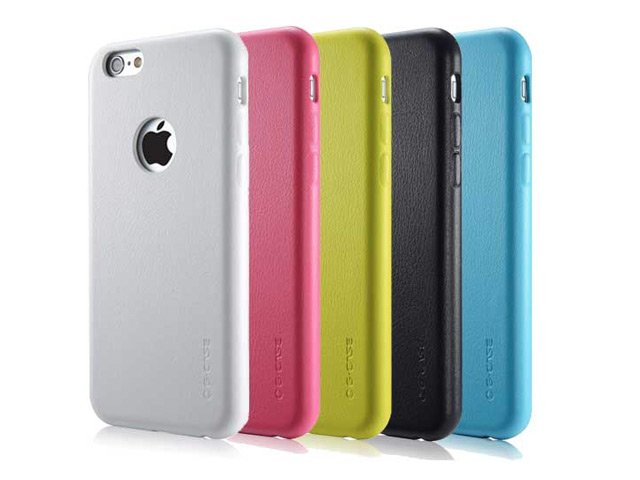 Чехол G-Case Noble Series для Apple iPhone 6 (розовый, кожаный)