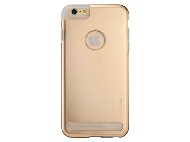 Чехол G-Case Laska Series для Apple iPhone 6 (золотистый, алюминиевый)