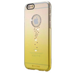 Чехол G-Case Crystal Series для Apple iPhone 6 (золотистый, пластиковый)