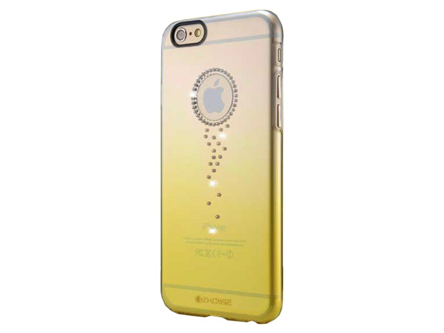 Чехол G-Case Crystal Series для Apple iPhone 6 (золотистый, пластиковый)