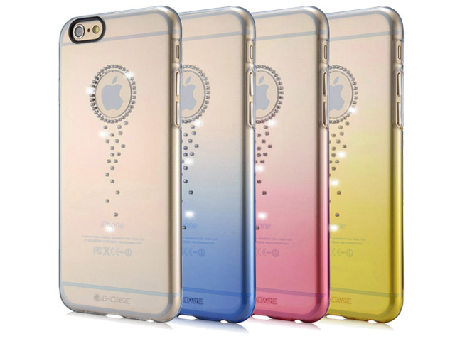 Чехол G-Case Crystal Series для Apple iPhone 6 (золотистый, пластиковый)