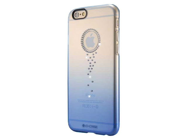 Чехол G-Case Crystal Series для Apple iPhone 6 (голубой, пластиковый)