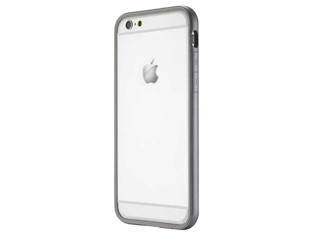 Чехол G-Case Ultra Slim TPU Bumper для Apple iPhone 6 (темно-серый, пластиковый)