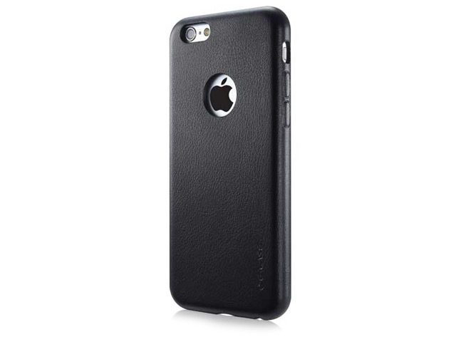 Чехол G-Case Noble Series для Apple iPhone 6 plus (черный, кожаный)