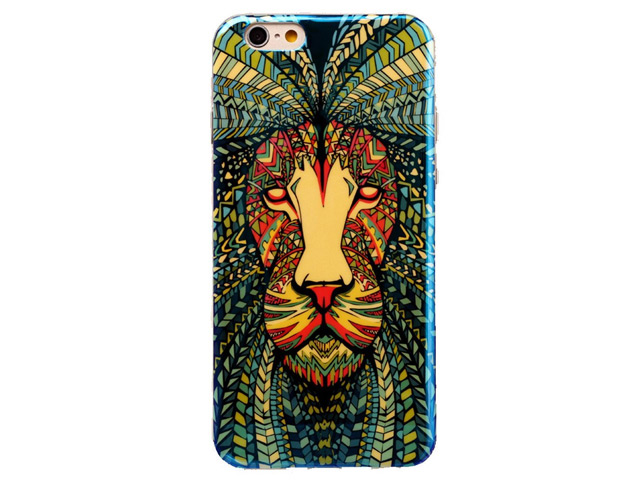 Чехол Yotrix CreativeCase для Apple iPhone 6 (Lion, гелевый)