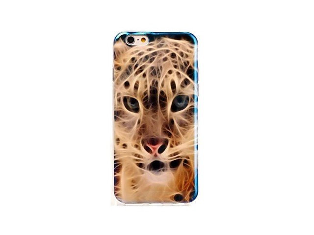 Чехол Yotrix CreativeCase для Apple iPhone 6 (Flame Cat, гелевый)