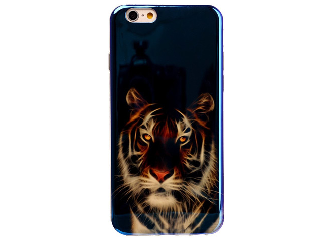 Чехол Yotrix CreativeCase для Apple iPhone 6 (Tiger, гелевый)