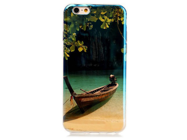 Чехол Yotrix CreativeCase для Apple iPhone 6 (Boat, гелевый)