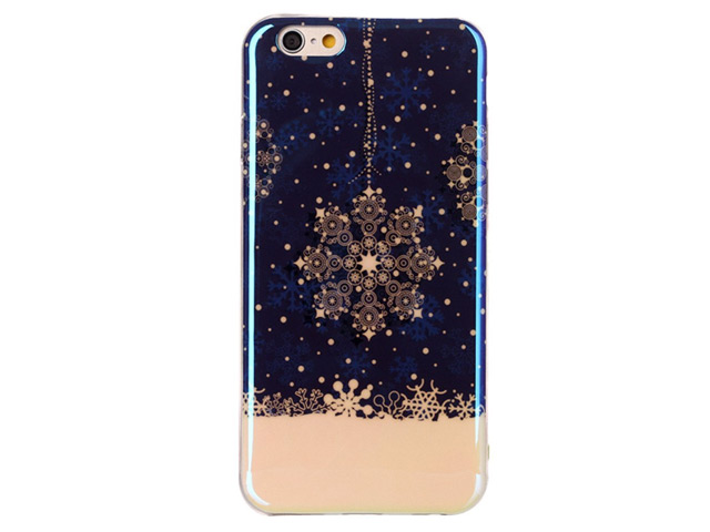 Чехол Yotrix CreativeCase для Apple iPhone 6 (Snowflake, гелевый)