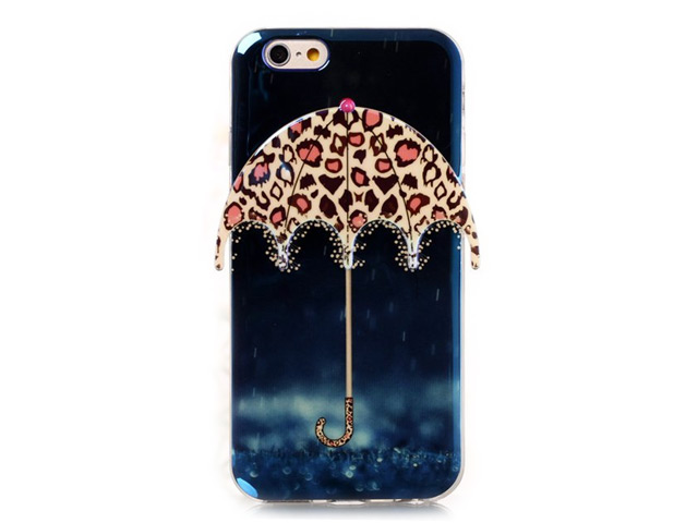 Чехол Yotrix CreativeCase для Apple iPhone 6 (Dark Umbrella, гелевый)