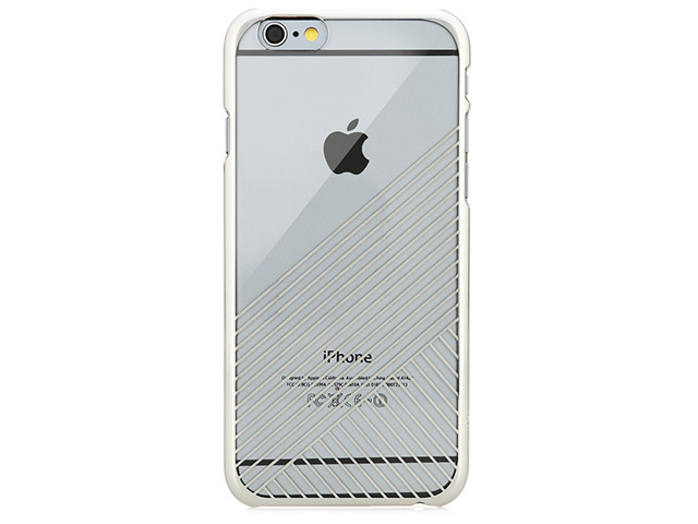 Чехол Seedoo Mag Plating case для Apple iPhone 6 (серебристый, пластиковый)