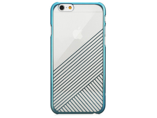 Чехол Seedoo Mag Plating case для Apple iPhone 6 (голубой, пластиковый)