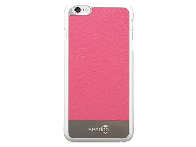 Чехол Seedoo Mag Mirror case для Apple iPhone 6 plus (розовый, кожаный)