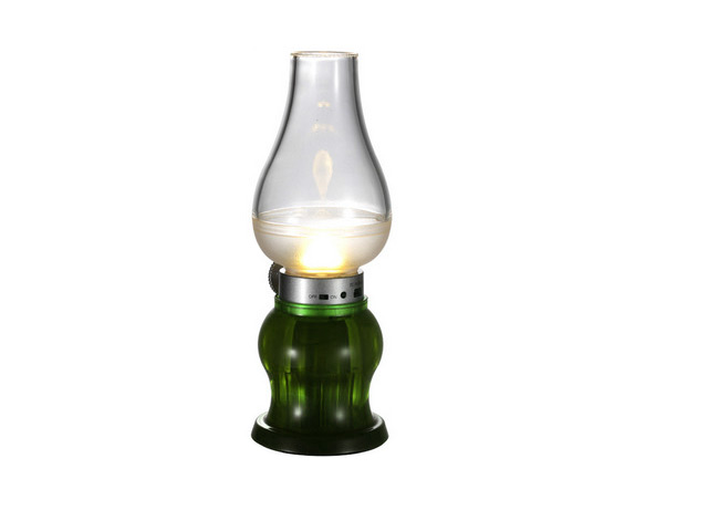 Настольная лампа Light Power Blow Led Lamp (светодиодная, аккумулятор, зеленая)