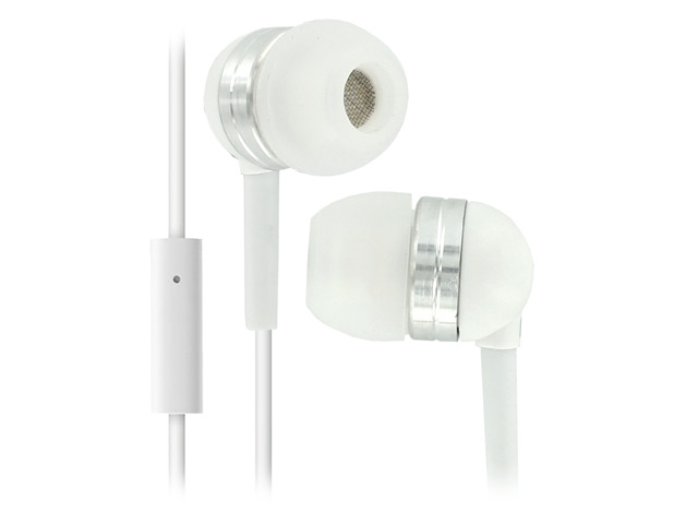 Наушники Wallytech Superior Earphones WHF-065 (белые, пульт/микрофон, 6-23000 Гц, 10 мм)