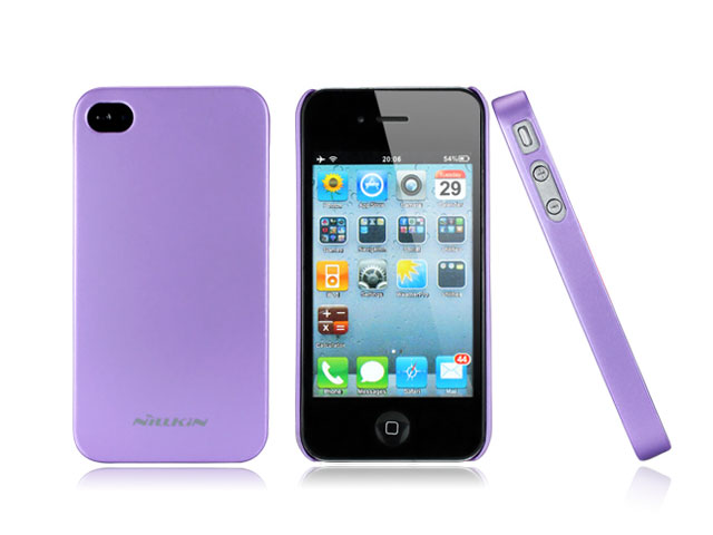 Чехол Nillkin Soft case для Apple iPhone 4 (фиолетовый)