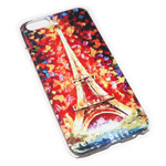 Чехол Yotrix Aquarelle для Apple iPhone 6 (Aquarelle eiffel, пластиковый)